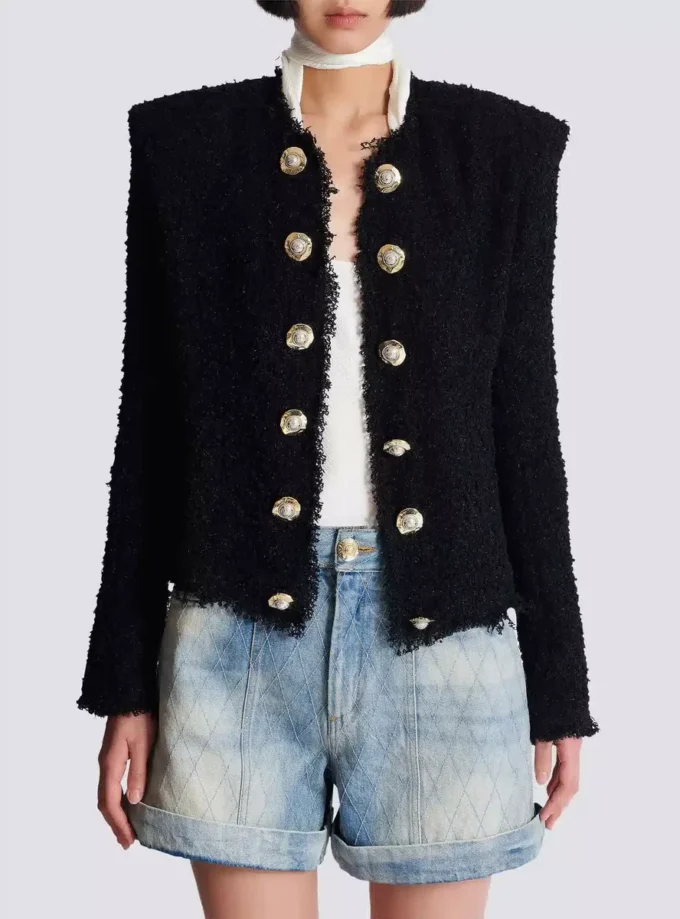 Edge-to-edge tweed jacket Edge-to-edge tweed jacket