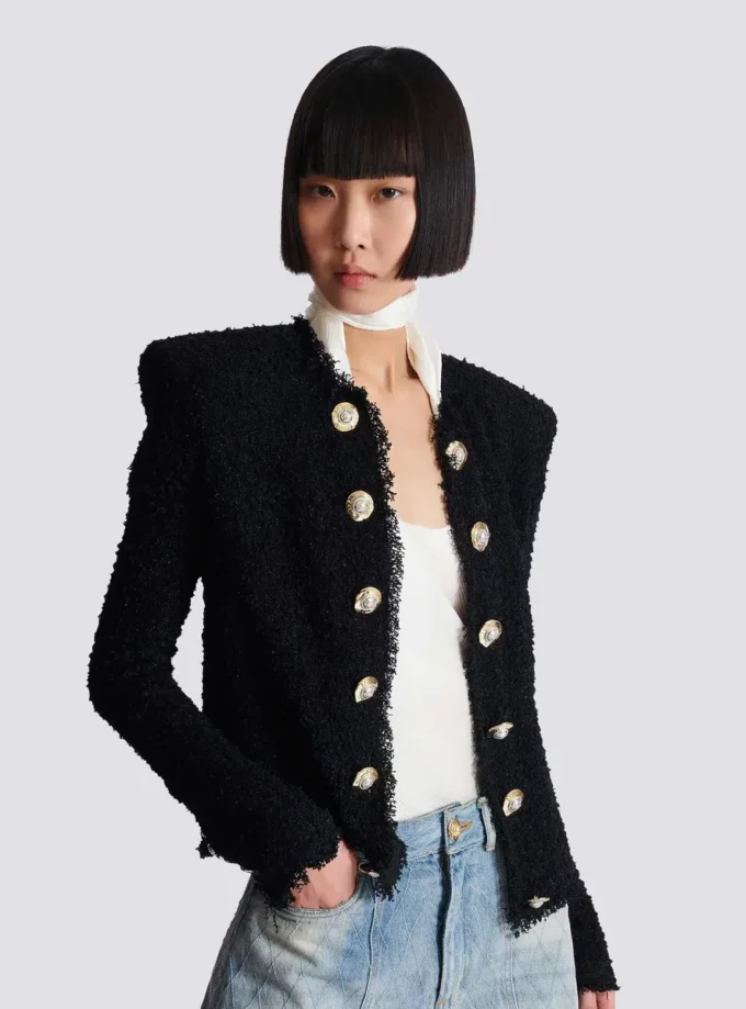 Edge-to-edge tweed jacket Edge-to-edge tweed jacket