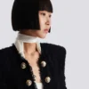 Edge-to-edge tweed jacket Edge-to-edge tweed jacket