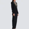 Embroidered 6-buttons jacket Embroidered 6-buttons jacket