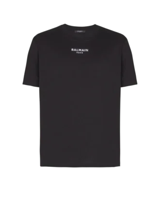 Embroidered Balmain Paris T-shirt