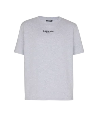 Embroidered Balmain Paris T-shirt