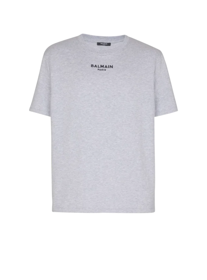 Embroidered Balmain Paris T-shirt