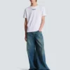 Embroidered Balmain Paris T-shirt