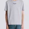 Embroidered Balmain Paris T-shirt