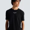 Embroidered Balmain Paris T-shirt
