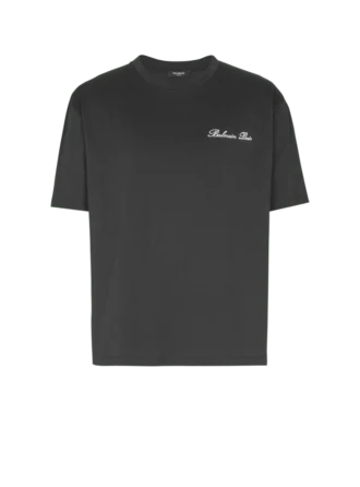 Embroidered Balmain Signature T-shirt