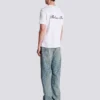 Embroidered Balmain Signature T-shirt Embroidered Balmain Signature T-shirt