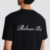 Embroidered Balmain Signature T-shirt Embroidered Balmain Signature T-shirt