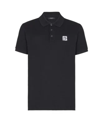 Embroidered cotton polo Embroidered cotton polo