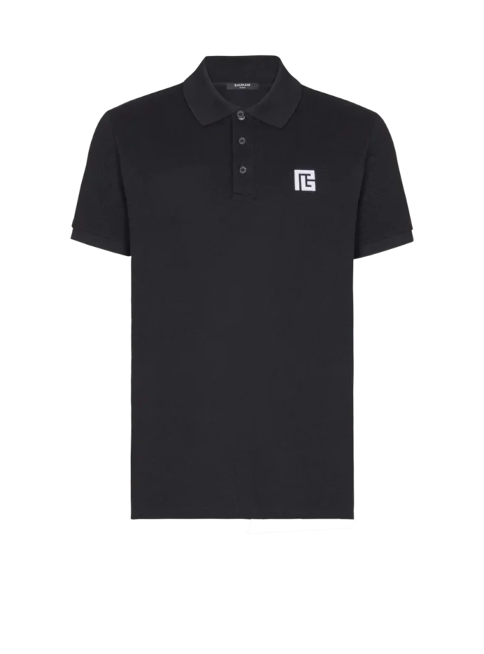 Embroidered cotton polo Embroidered cotton polo