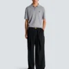 Embroidered cotton polo