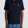 Embroidered cotton polo