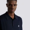 Embroidered cotton polo