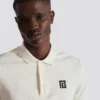 Embroidered cotton polo