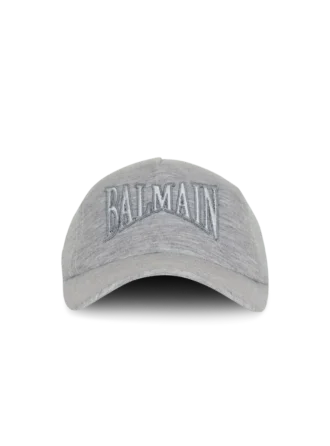 Embroidered jersey cap