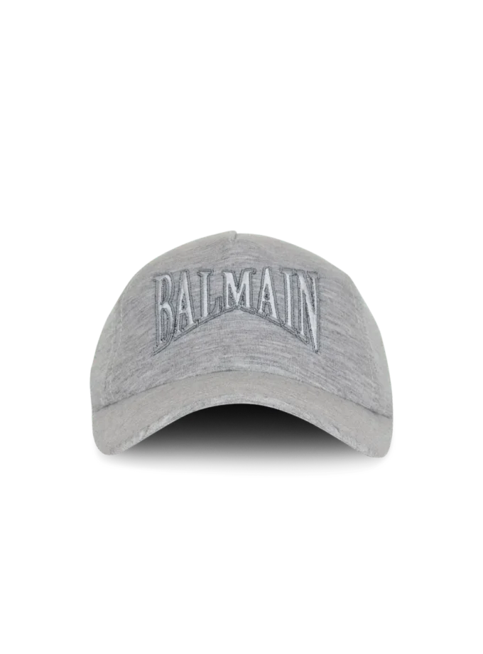 Embroidered jersey cap