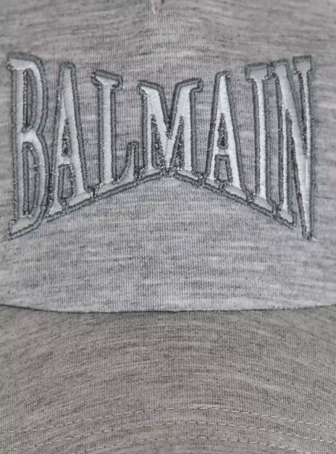 Embroidered jersey cap