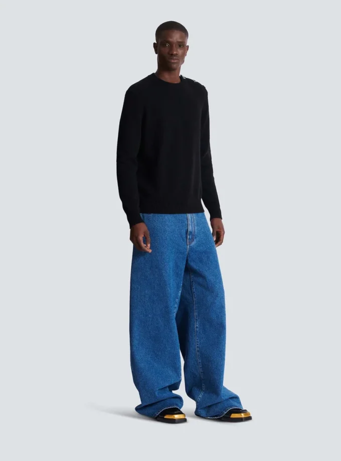 Fine eco-cashmere jumper Fine eco-cashmere jumper