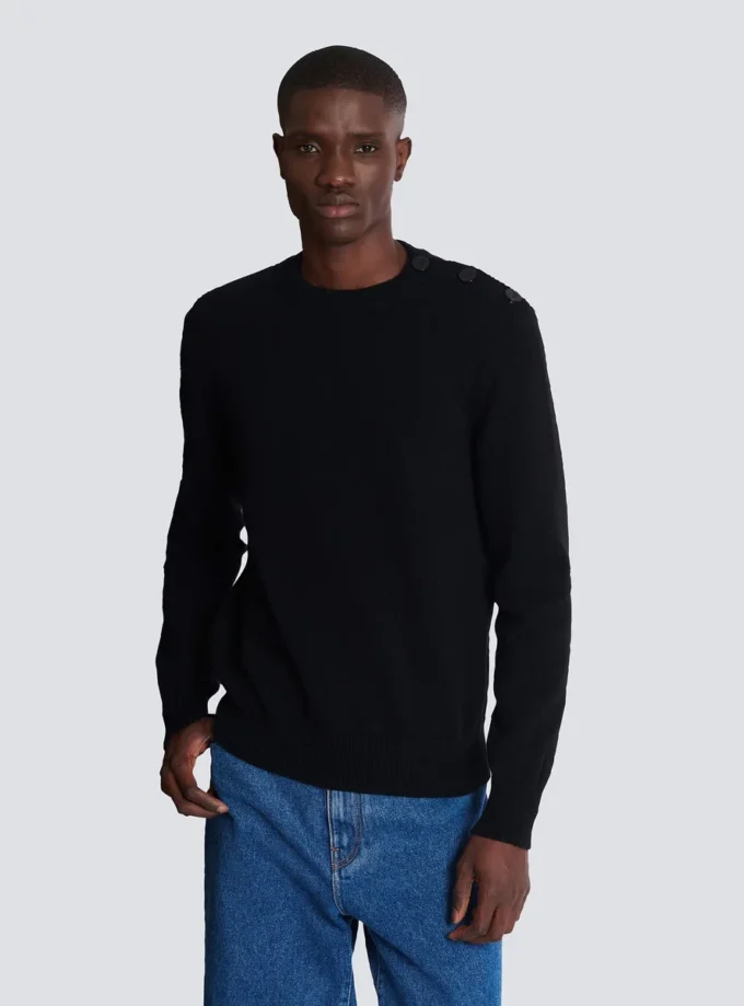 Fine eco-cashmere jumper Fine eco-cashmere jumper