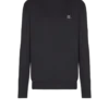 Fine silk and cotton jumper