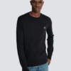 Fine silk and cotton jumper