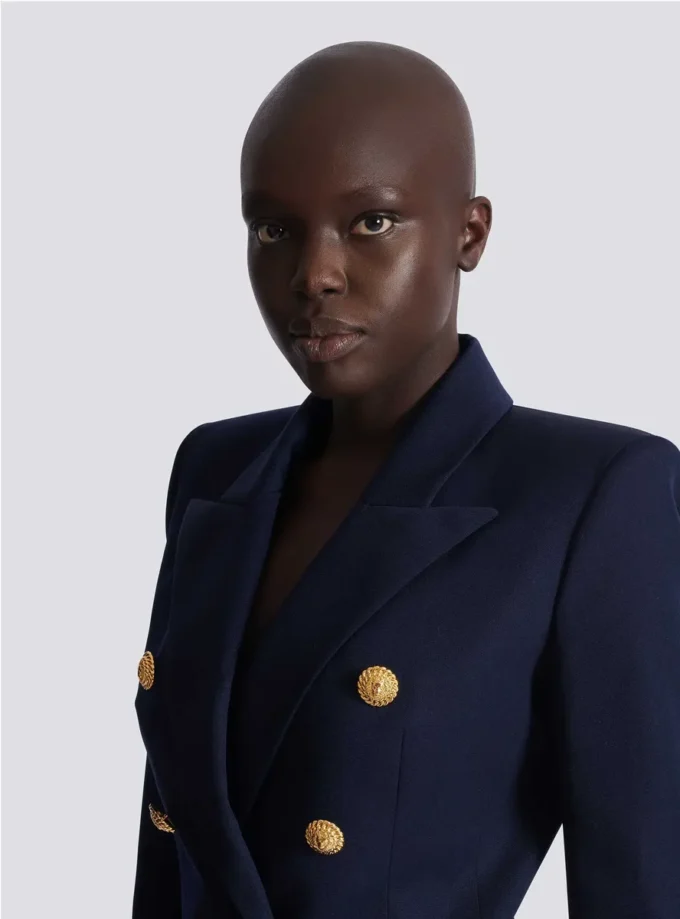 Fitted wool 6-buttons jacket Fitted wool 6-buttons jacket