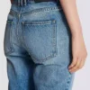 Flared denim jeans