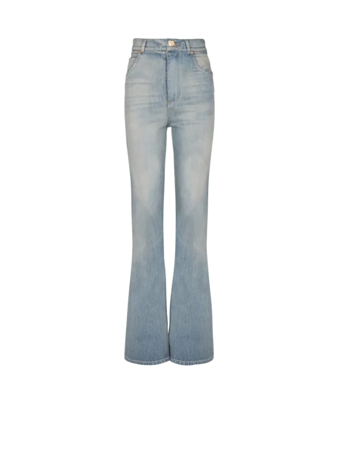 Flared-fit denim jeans Flared-fit denim jeans
