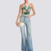 Flared-fit denim jeans Flared-fit denim jeans