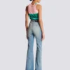 Flared-fit denim jeans Flared-fit denim jeans