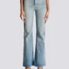 Flared-fit denim jeans Flared-fit denim jeans