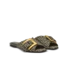 Flat monogram jacquard Anthem sandals