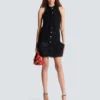 Flowing lace and feather dress Flowing lace and feather dress