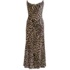 Flowing leopard print velvet dress Flowing leopard print velvet dress