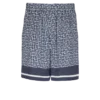 Flowing monogrammed shorts
