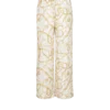 Flowing printed silk trousers with Balmain Chains pattern Flowing printed silk trousers with Balmain Chains pattern
