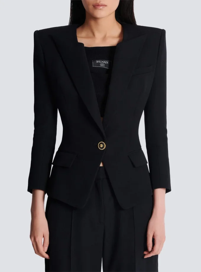 Grain de poudre 1-button jacket Grain de poudre 1-button jacket