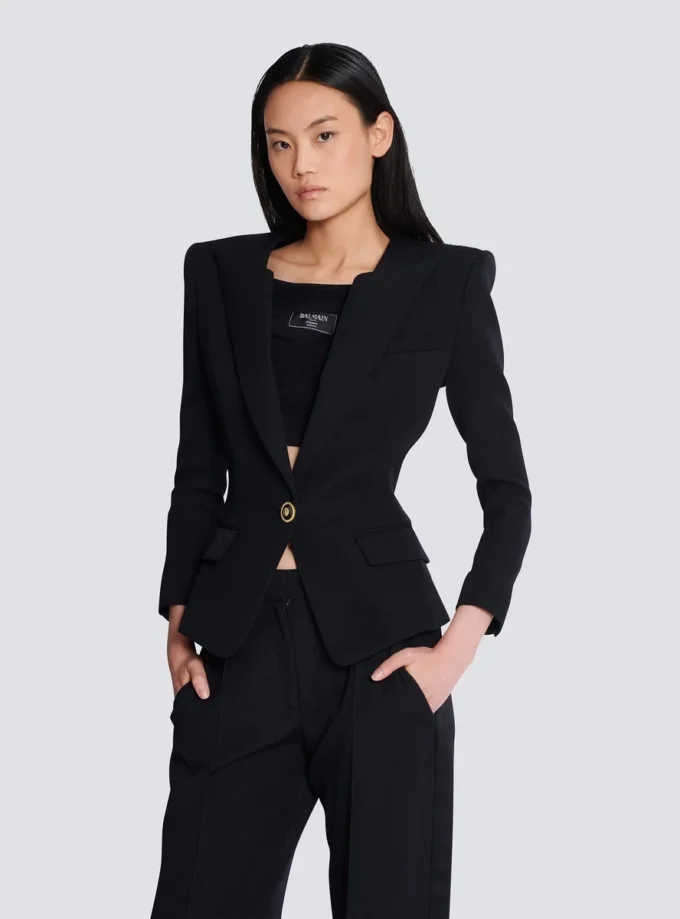 Grain de poudre 1-button jacket Grain de poudre 1-button jacket