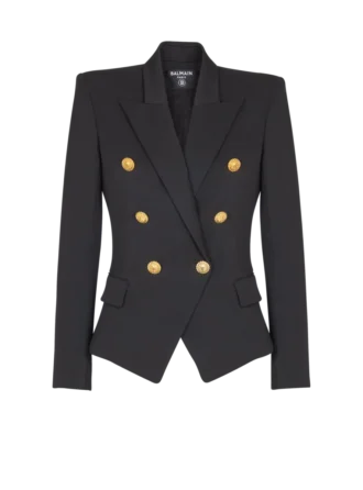 Grain de poudre 6-buttons fitted jacket