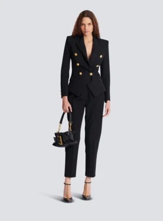 Grain de poudre 6-buttons fitted jacket