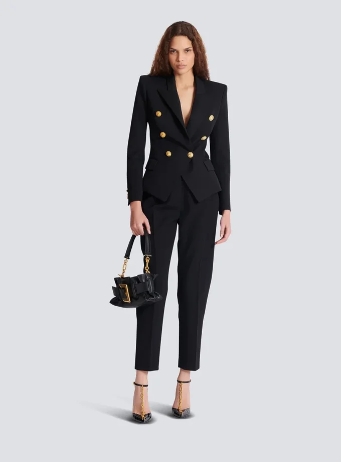 Grain de poudre 6-buttons fitted jacket Grain de poudre 6-buttons fitted jacket