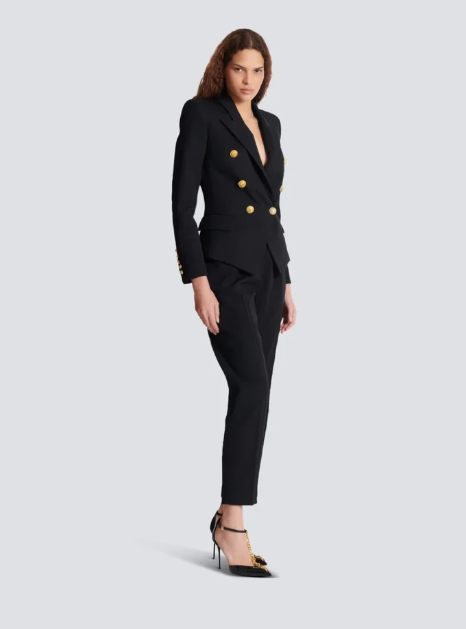 Grain de poudre 6-buttons fitted jacket Grain de poudre 6-buttons fitted jacket