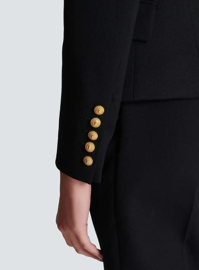 Grain de poudre 6-buttons fitted jacket Grain de poudre 6-buttons fitted jacket