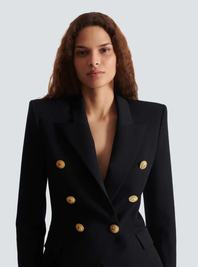 Grain de poudre 6-buttons fitted jacket Grain de poudre 6-buttons fitted jacket