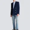 Grain de poudre blazer