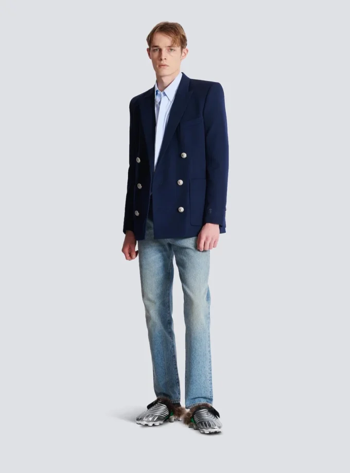 Grain de poudre blazer