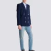 Grain de poudre blazer