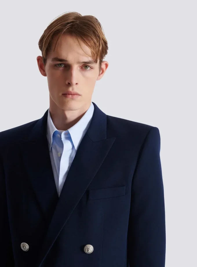 Grain de poudre blazer