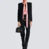 Grain de poudre edge-to-edge spencer jacket Grain de poudre edge-to-edge spencer jacket